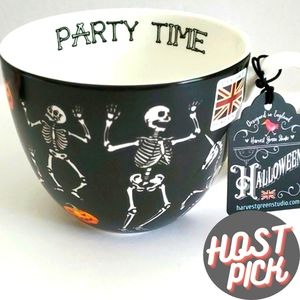 Party time Skelton Pumpkin Mug